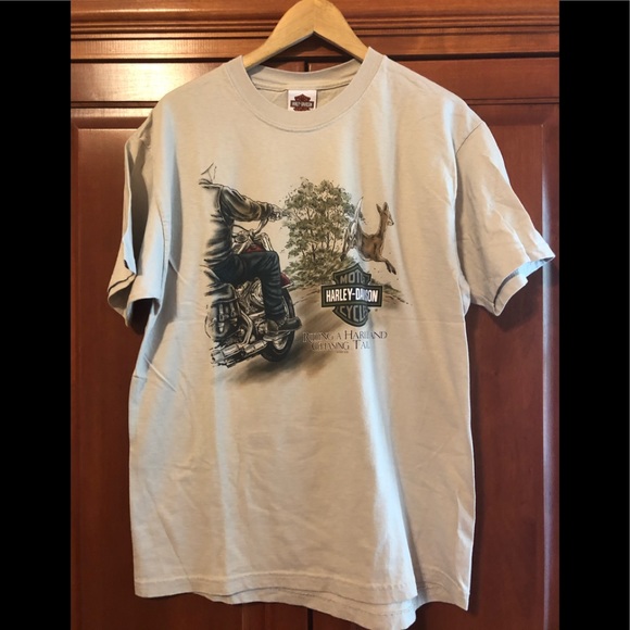 Harley-Davidson Other - Tan Harley-Davidson SS Tee Size Large